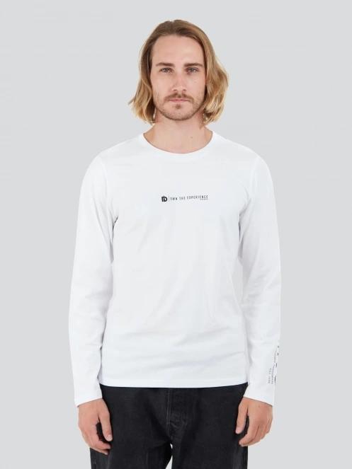 Fundango Long-T Longsleeve T-shirt for men in white 2