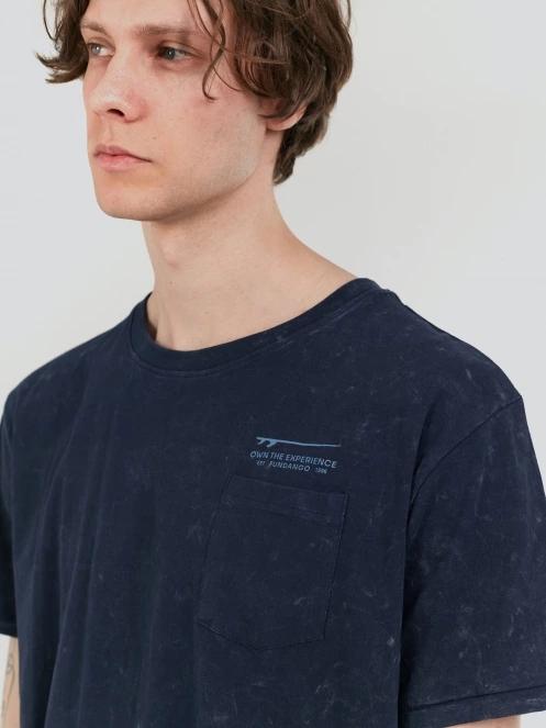 Fundango Dane Surf Pocket-T for men in dark blue 6