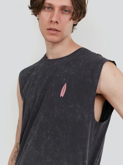 Fundango Alon Surf Tank-T for men in black 5