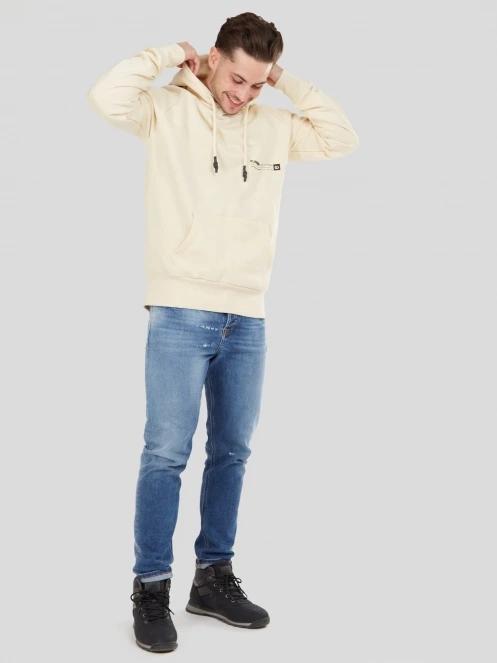 Fundango Talis Hooded Sweatshirt for men in sand 4