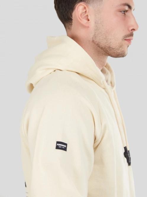 Fundango Talis Hooded Sweatshirt for men in sand 6