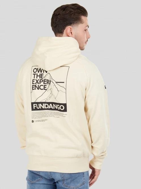 Fundango Talis Hooded Sweatshirt for men in sand 8