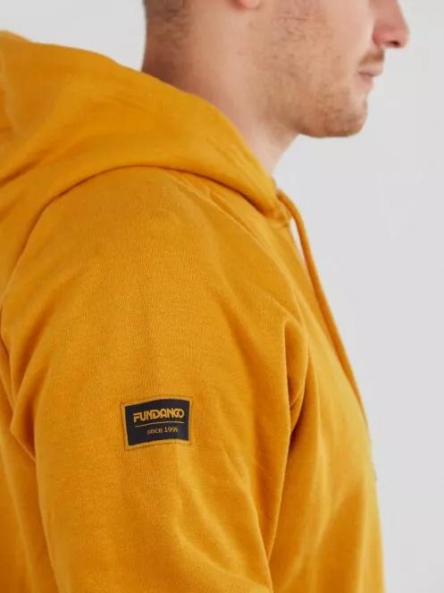 Fundango Talis Hooded Sweatshirt for men in yellow 5