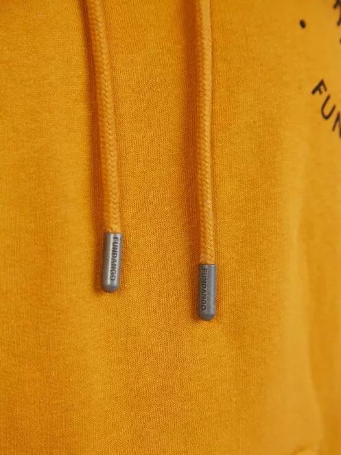 Fundango Talis Hooded Sweatshirt for men in yellow 6