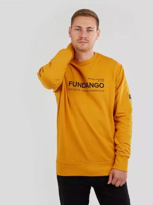 Fundango Warren Sweatshirt for men in yellow 2