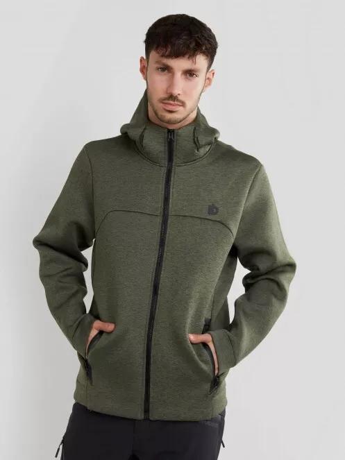 Fundango Hamal Tech Hoodie for men in oliv 2