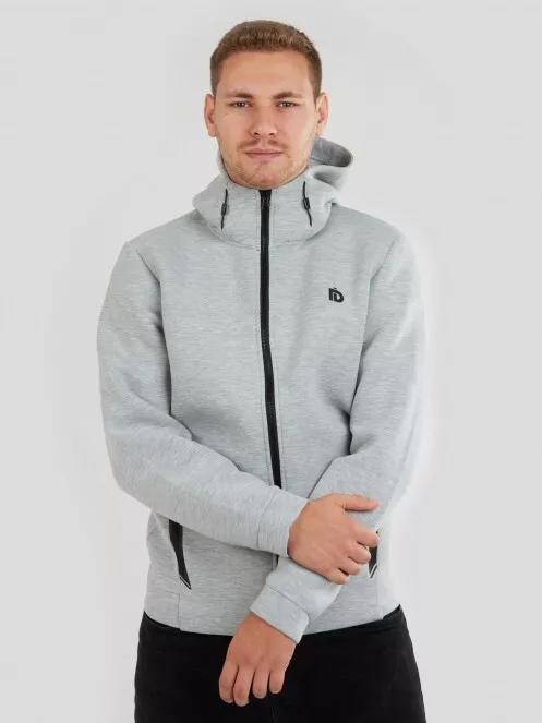 Fundango Hamal Tech Hoodie for men in grey 4