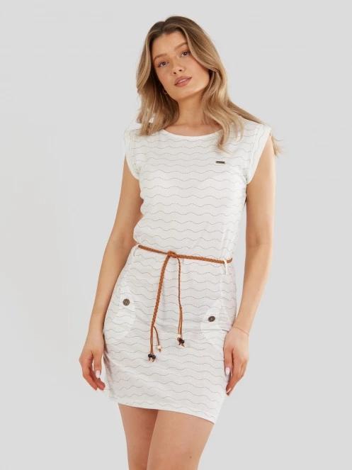 Fundango Sagitta Dress for women in white 2