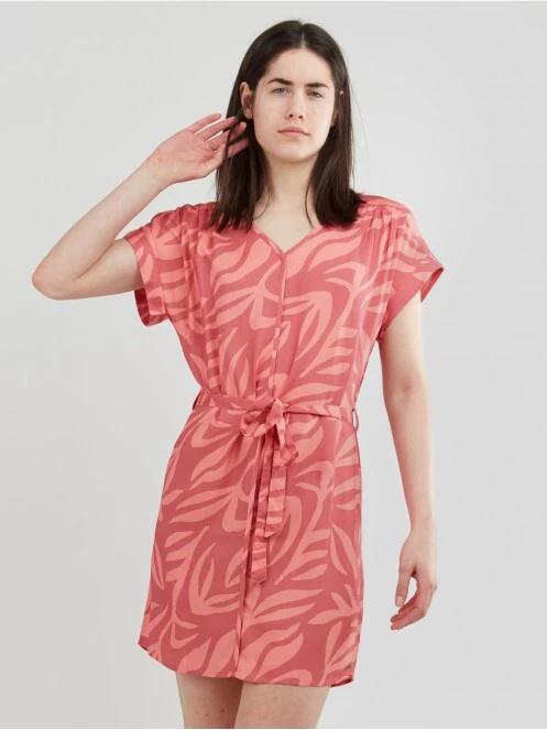 Fundango Palmetta Dress for women in magenta 2