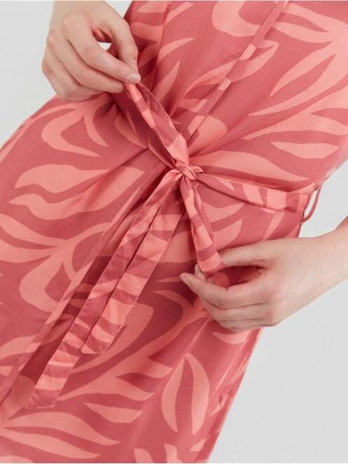 Fundango Palmetta Dress for women in magenta 5