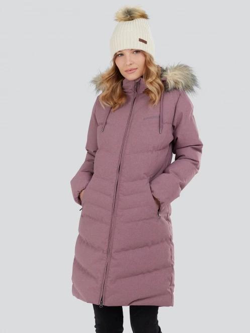 Fundango Puppis Padded Jacket for women in purple 2