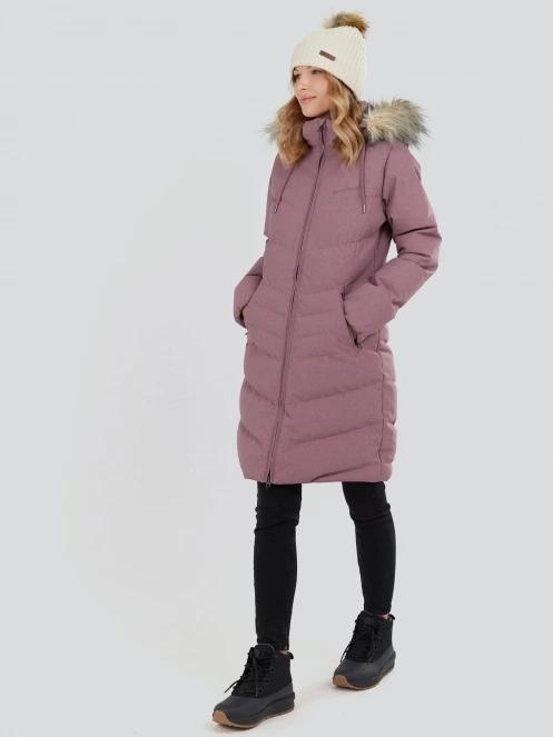 Fundango Puppis Padded Jacket for women in purple 4