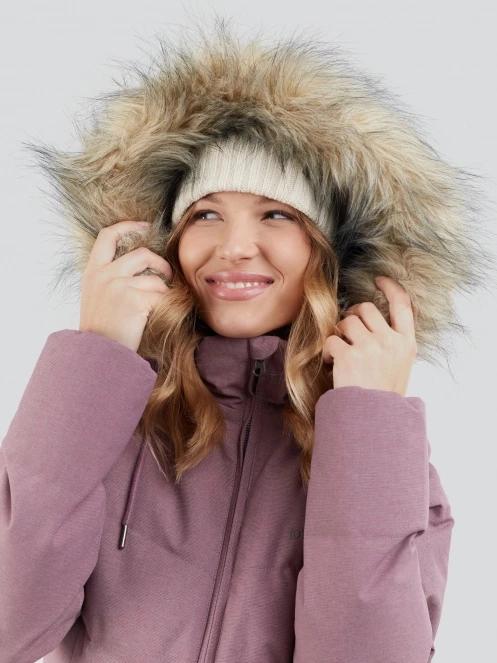 Fundango Puppis Padded Jacket for women in purple 5
