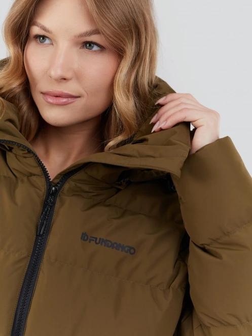 Fundango Amber Padded Jacket for women in oliv 5