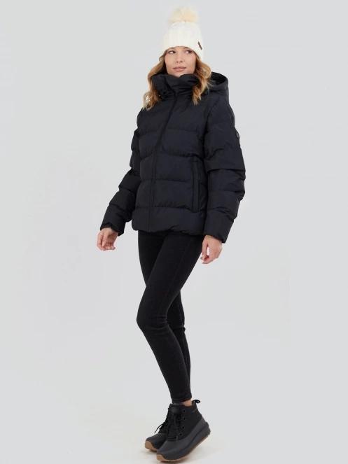 Fundango Amber Padded Jacket for women in black 4