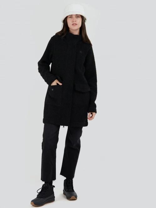 Fundango Elle Fleece Jacket for women in black 4