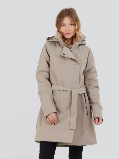 Fundango Charlotte Trenchcoat for women in sand 2