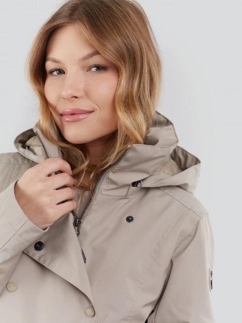 Fundango Charlotte Trenchcoat for women in sand 5