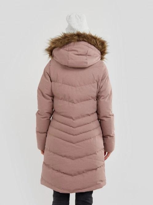 Fundango Puppis Padded Jacket for women in pink 3