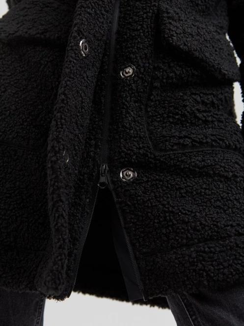 Fundango Elle Fleece Jacket for women in black 7