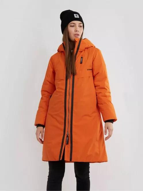 Orange parka womens store