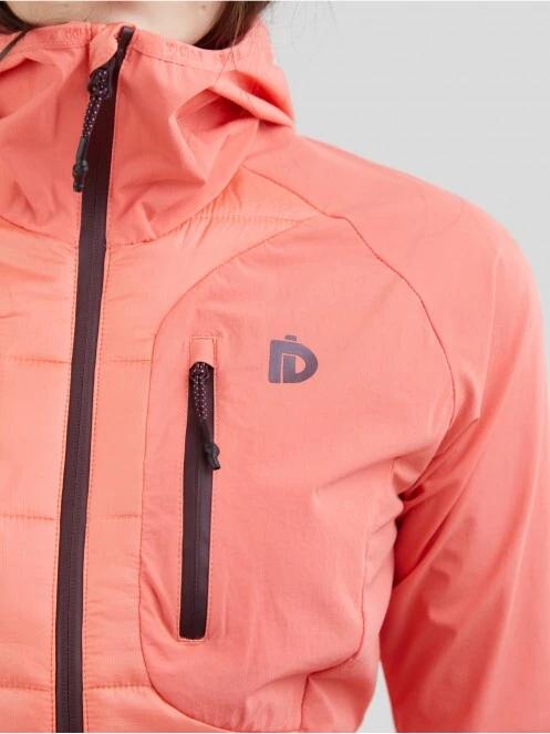 Fundango Mina Hybrid jacket for women in orange 5