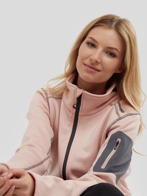 Fundango Antila Fleece Jacket for women in pink 6