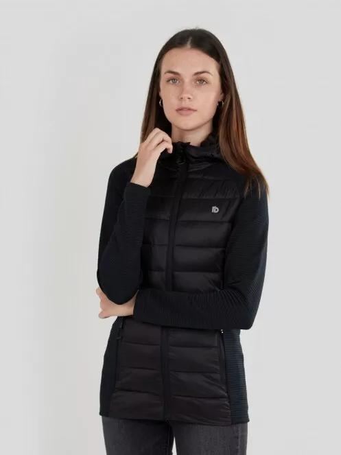 Fundango Afton Hybrid Jacket for women in black 2