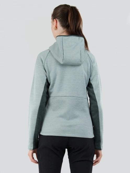 Fundango Alita Fleece Jacket for women in green 3