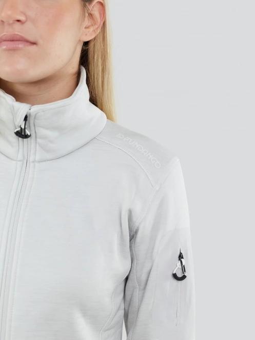 Fundango Antila Fleece Jacket for women in white 5