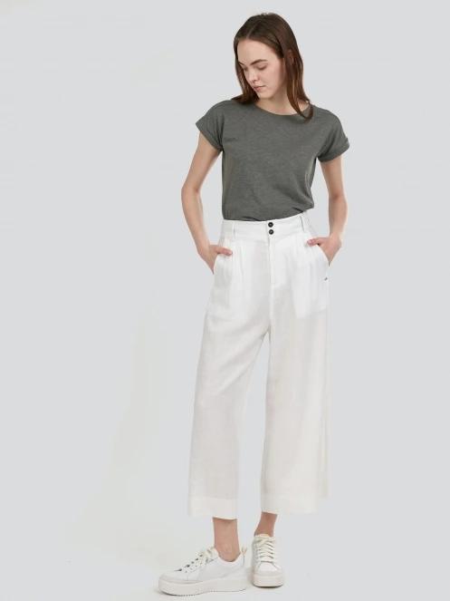 Fundango Piper Pants for women in white 5