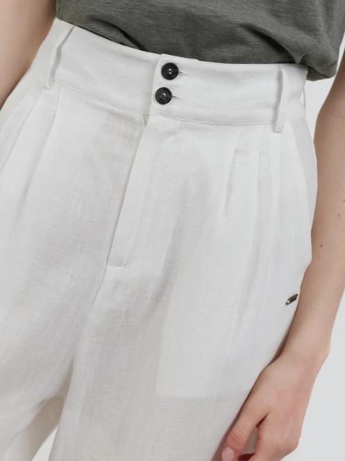 Fundango Piper Pants for women in white 7