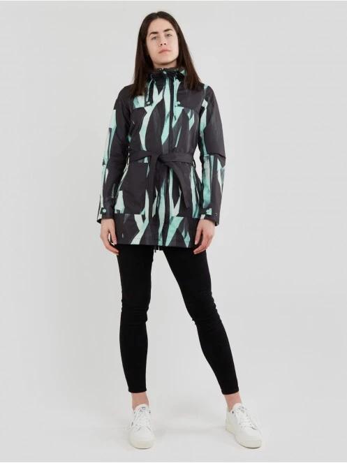Fundango Regina Waterproof Trench Jacket for women in multicolor 4