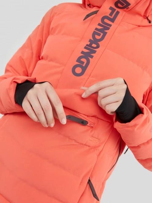 Fundango Everett Padded Anorak for women in red 7