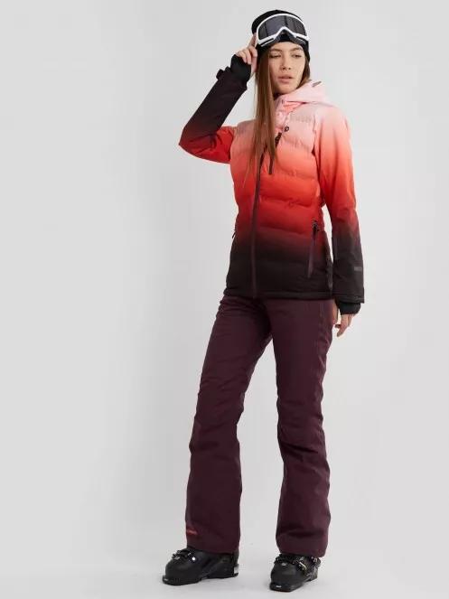 Fundango Pumila Padded Jacket for women in red 4