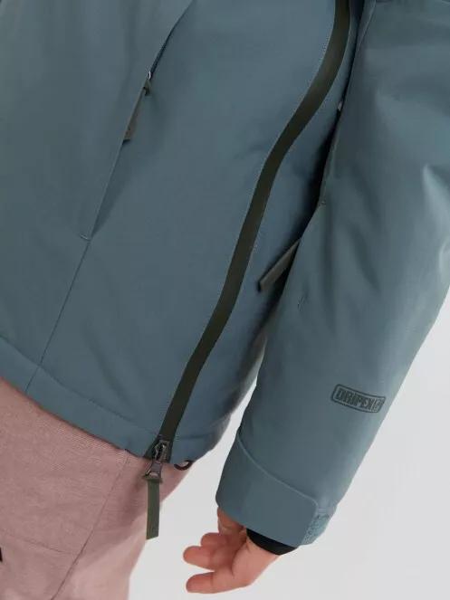 Fundango Birch Logo Anorak for women in oliv 7