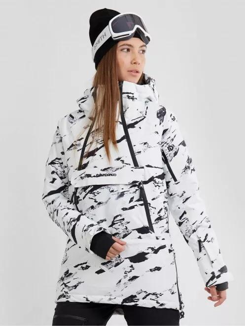 Fundango Hooper Anorak for women in black 2