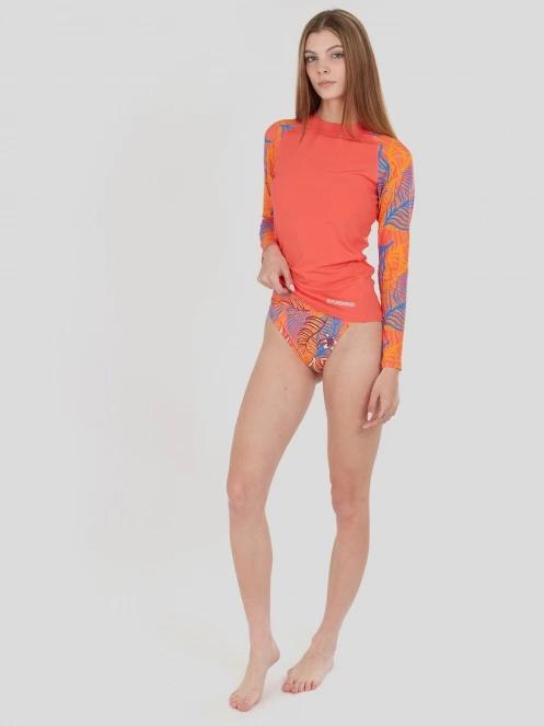 Fundango Joyce Long Sleeve Rashguard for women in pink 5