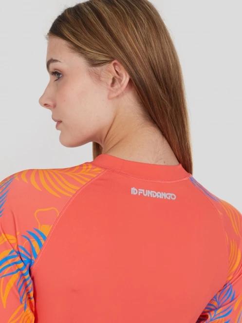 Fundango Joyce Long Sleeve Rashguard for women in pink 7