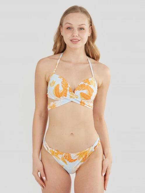 Fundango Lola Twisted Top for women in orange 2