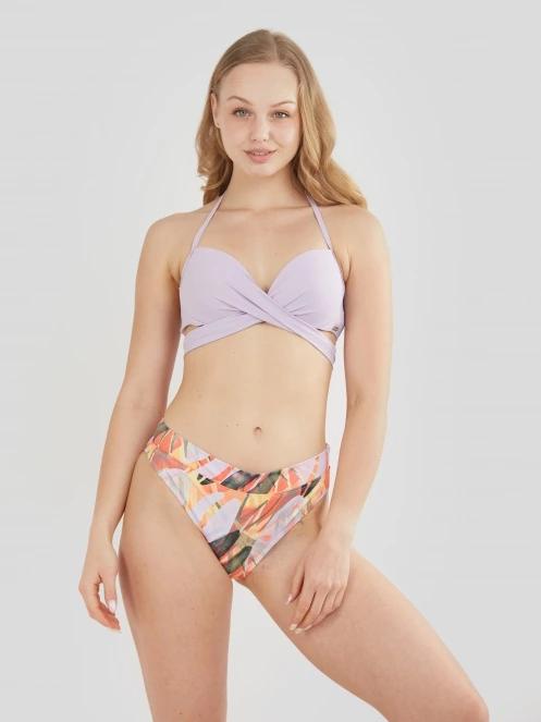 Fundango Lola Twisted Top for women in purple 2