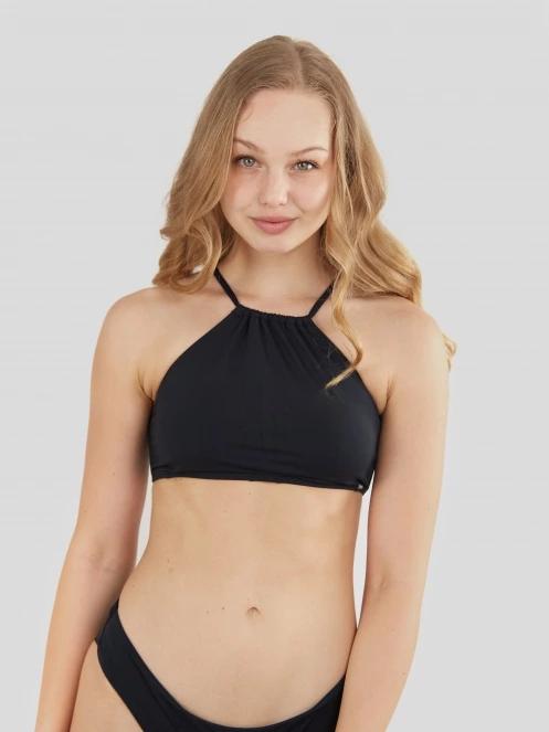 Fundango Hogg High Neck Top for women in black 2