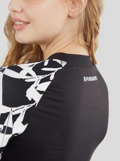 Fundango Amelia Surf Top for women in black 7
