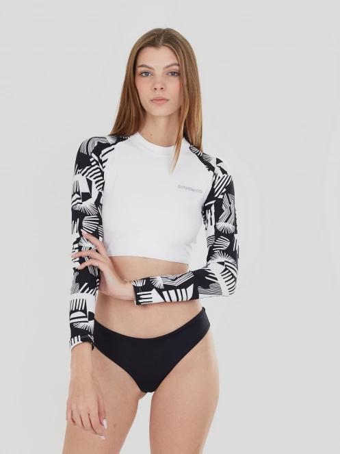 Fundango Amelia Surf Top for women in black 2