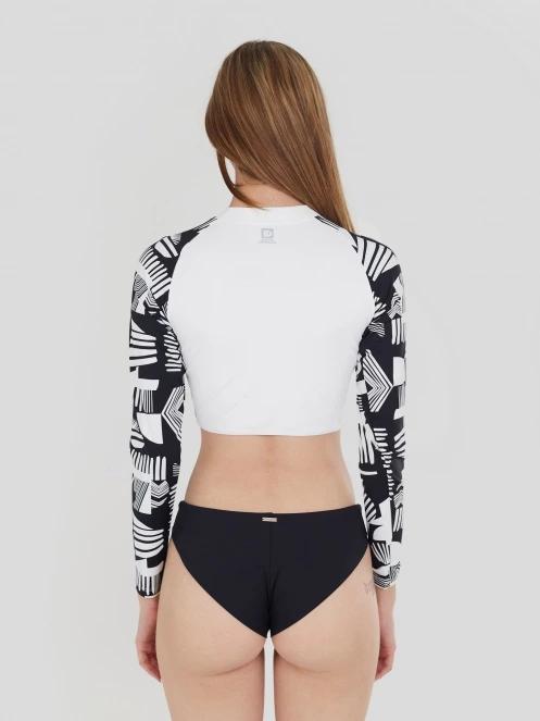 Fundango Amelia Surf Top for women in black 3