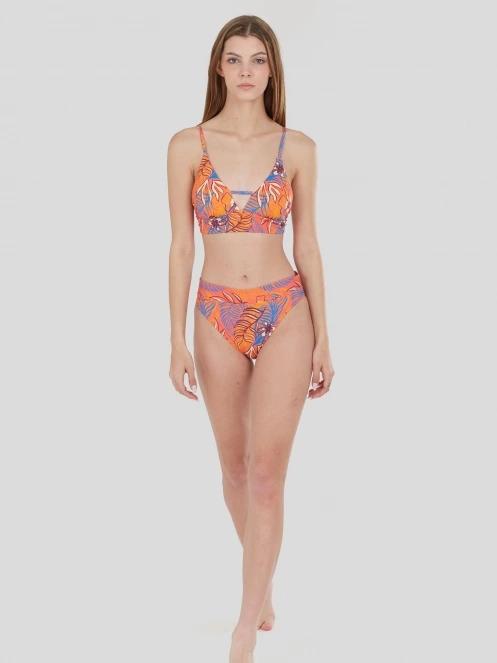 Fundango Sahara Mid Waist Full Bottom for women in pink 4