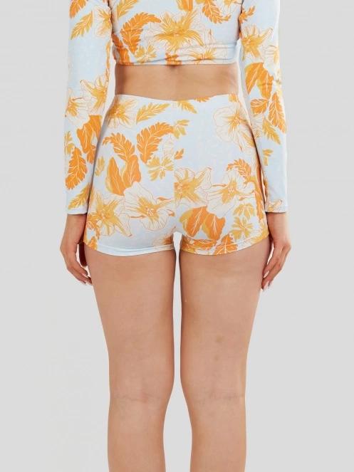 Fundango Amelia Surf Short for women in orange 3