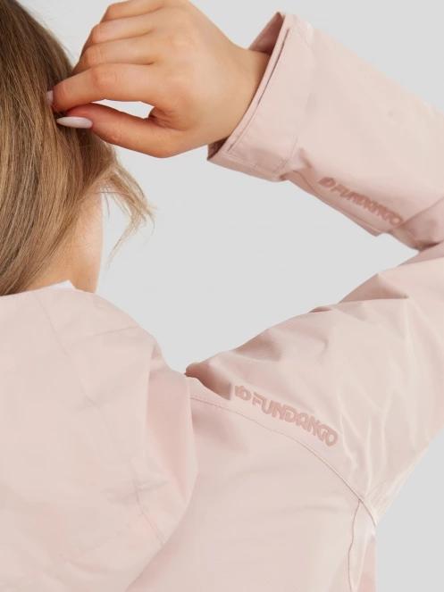 Fundango Piora Waterproof Jacket for women in pink 9