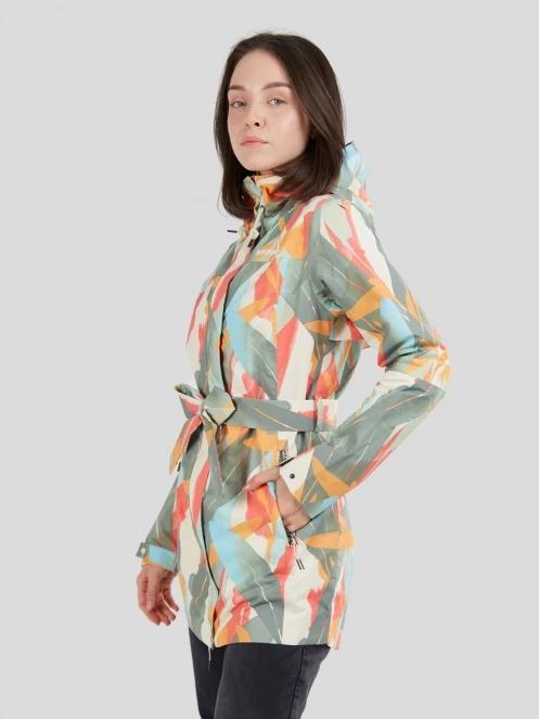 Fundango Regina Waterproof Trench Jacket for women in multicolor 2