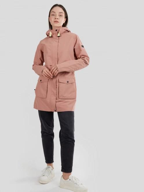 Fundango Zhuri Waterproof Jacket for women in pink 4